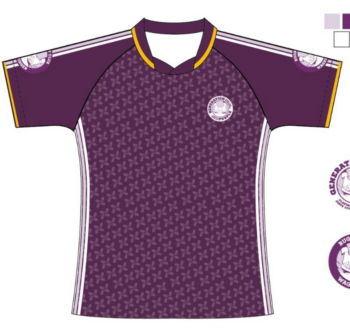 Gepersonaliseerd Lustrum editie Rugbyshirt.